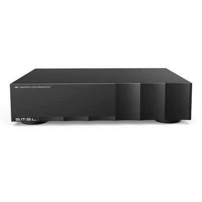 SMSL G1 HiFi Audio External Master Clock,High-Precision OCXO,Multi-Channel Drive+Linear Power Supply,Enhance Sound Quality for CD Players/Player/DAC,Compatible with T2/D2R/P2/PL200T/D200/PA200 (Black)