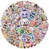 100Pcs Boba Stickers  Cute Bubble Tea Vinyl Waterproof Kawaii Drink Stickers for Boba Lovers, Foodie Fans, Water Bottles, Laptop, Scrapbook, Journals view 1