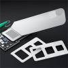 1PCS Thermal Paste Stencil and Scraper 0.5/0.6/0.7mm Stencil Thicknesses Precisely Align Stainless Steel Blade Tool view 2