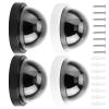Whoasyst CCTV Camera with Flashing LED Light Fake Security Systems for Wall Ceiling Mount Home Protective Simulation Device Economical Fake Outdoor Security Camera view 1