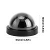 Whoasyst CCTV Camera with Flashing LED Light Fake Security Systems for Wall Ceiling Mount Home Protective Simulation Device Economical Fake Outdoor Security Camera view 4