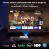 Built-in Google TV/4.5Ultra LCDXENPONAD 4K Smart Projector ,Outdoor Movie Projector with Auto Focus , Dolby Audio, Portable 1080P Projector for Home Theater& Video and Image Use. (H7 Google Play) view 2