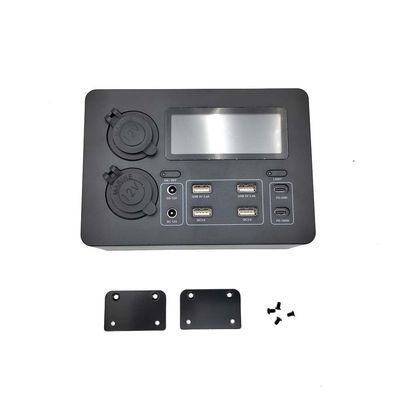 Acaigel 12V Power Distribution Box (2X Cigeratte Sockets, 4X USB Ports, 2X Type-C Port)