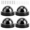 Whoasyst CCTV Camera with Flashing LED Light Fake Security Systems for Wall Ceiling Mount Home Protective Simulation Device Economical Fake Outdoor Security Camera view 1