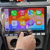 10.8" Android 15 4+64GB 8 Core for VW Passat Golf MK5 MK6 Jetta T5 EOS Polo Touran Seat Sharan Radio Car Stereo Touchscreen Wireless Carplay Android Auto DSP Bluetooth GPS FM with Reverse Camera view 1
