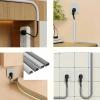 Adjustable Length Cable Cover Duct for Hiding Wire Anti Trip Protector Ethernet Sleeve 300cm Protector view 2