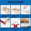 Adjustable Length Cable Cover Duct for Hiding Wire Anti Trip Protector Ethernet Sleeve 300cm Protector view 3