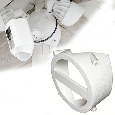 for Ring Floodlight Corner Mount, Corner Bracket Compatible with Ring Floodlight Cam, Wide Angle Wall Mount for Ring Security Camera