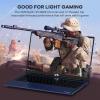 NIMO 15.6" IPS FHD-Gaming-Laptop, AMD Ryzen 5 6600H 32GB DDR5 RAM 1TB SSD (Beat i7-1165G7, 6 Cores Up to 4.5GHz) AMD Radeon 660M GPU 100W USB-C PD Fast Charger Backlit Keyboard Fingerprint (Renewed) view 3