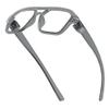 Eyekepper Pilot Blue Light Blocking Reading Glasses Metalless Screwless Spring Hinges Computer Readers Men Women Grey +1.75 view 1