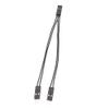 10cm Single Female to Dual Male Jump Wire 2 Pins 1 Female to 2 Male Jumper Splitter 2.54mm Wire for PC Motherboard(5PCS) view 4