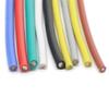 ACFFVBW Coiled Extension Cord, 2 Meters UL3135 Soft Flexible Silicone Copper Wire 30AWG to 12 AWG High Temperature Electronic Connector(Yollow,12AWG) view 1