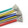 ACFFVBW Coiled Extension Cord, 2 Meters UL3135 Soft Flexible Silicone Copper Wire 30AWG to 12 AWG High Temperature Electronic Connector(Yollow,12AWG) view 2