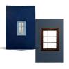 Creative Window Props - Take The World in a Frame, Portable Window Photography Backdrops, Reusable Travel Photos Viewfinder, Outdoor Picture Framing, for Journey, Party, Landscape (B2) view 1