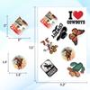 100PCS Cowboy Stickers Western Rodeo, Country Boy Aesthetic, Wild West Waterproof Vinyl Decals for Laptop, Water Bottle, Scrapbook, Luggage view 4