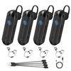 CBCBTWO N1S MAX Walkie Talkies with Earpiece Programming Cable,Small Two Way Radios Long Range,Mini Walkie Talkie Rechargeable for Adults,for Restaurant Supermarket Beauty Salon Family(4 Pack) view 1