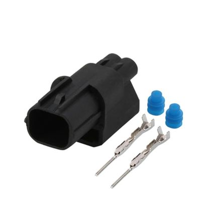 1/5/10/20/50Sets 2Pin Automotive Water Proof Electric Wire Harness Male Female Wiring Connector Plug 6188-0590 6189-0891(2p Male B,1 Set_2P)