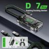 DS7 Docking Station TypeC,Adapter Docking Station HDMI Projection USB Compatible with Ap*p*le IPA*d Pro(DS7Pro 7-in-1) view 2