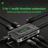 DS7 Docking Station TypeC,Adapter Docking Station HDMI Projection USB Compatible with Ap*p*le IPA*d Pro(DS7Pro 7-in-1) view 3