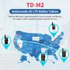 TIDRADIO TD-M2 Rapid Global 4G LTE Walkie Talkies Unlimited Range with SIM Cards, Manage via APP, Long Distance Nationwide PoC Two Way Radios for Family, Logistics, Truck Fleet, Mall, 6 Pack view 2