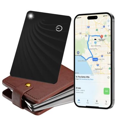[2026 New] Item Tracker Card (iOS) FineTrack, Wallet Tracker Card Ultra Long-Lasting, Air Tracker Tags Bluetooth for 10 Years Use, Ultra-Thin 1.6 mm Wallet Smart Tag, IP68 Waterproof Item Locator