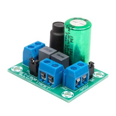BGPHQLHOD Adjustable Two Way Crossover HiFi Speaker High and Low Frequency Car Tweeter Bass Audio Speaker Divider Filter DIY Home(Assembled)