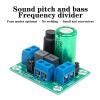 BGPHQLHOD Adjustable Two Way Crossover HiFi Speaker High and Low Frequency Car Tweeter Bass Audio Speaker Divider Filter DIY Home(Assembled) view 2