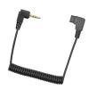 Whoasyst Reliability Gold Plate 2.5mm Camera Flashing Triggering Cable Spring Flashing PC Syncing Cord for Professional Photography Accessories Shutter Remote Cable view 1