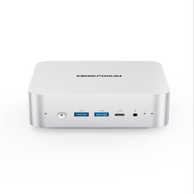 MINISFORUM AI Mini PC M1 Pro-125H with Intel Core Ultra 5 125H(14C/18T,up to 4.5Ghz), Mini Computer 32GB DDR5 PCIe4.0 SSD 512GB,Triple Display with HDMI 2.1/USB4/DP,5 X USB Ports, WiFi 7,BT5.4