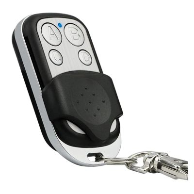 1PCS 433Mhz 433.92mh Electric Garage Door Key Wireless Copy Remote Control Metal 4 Button Learning Code Controller
