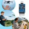 RC Video Switcher, 3 Channel Camera Module for Remote Control Drones, Stable Signal Transmission Board, Blue Circuit Component, Aerial Photography view 3
