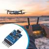 RC Video Switcher, 3 Channel Camera Module for Remote Control Drones, Stable Signal Transmission Board, Blue Circuit Component, Aerial Photography view 4