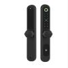Slim Biometric Smart Door Lock Digital Glass Door Lock with Fingerprint, for Apartments Villas Homes Office(Silver) view 1