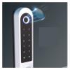 Slim Biometric Smart Door Lock Digital Glass Door Lock with Fingerprint, for Apartments Villas Homes Office(Silver) view 4