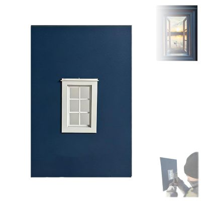 Creative Window Props, Portable Photography Frame Viewfinder for Travel, Outdoor Vacation Shooting - Perfect Landscape Portrait Accessory at Mountaintops, Lakesides, City Landmarks (A*1)