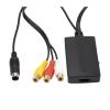 Treayes AV S-Video Video to HDMI-Compatible Converter for HDTV DVD STB, Compatible with/P>S#3 1080P R/CA CVBS SVideo Adapter view 3