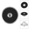 Black Record Weight Clamp LP Turntables Metal Disc Stabilizer, High Precision Aluminum Stabilizer for LP Record Player, Adjustable Disc Stabilizer with Anti - Vibration Desig (Silver) view 3