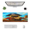 Sturin Pirate Pug Dog Mouse Pad Large Mousepad Non Slip Desk Mat Print Mouse Mat for Gaming 11.8X31.5 in view 3