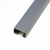 Stainless Steel Metal Cable Cover Floor Cords Cover Decorative Cable Hider Self-Adhesive Management Raceway Of Cables Lamp Cable Cover For Floor Home Office Protect Cords(Dark Gray,0.6x0.4in) view 1