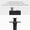 FFDSDUH Power Strips Lifting Socket, Wireless Charging Embedded Vertical Multi-Function, Damping Hydraulic Intelligent(Black,Charging) view 3