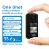 XUMIUZIY 2.7K Thumb Action Camera, Handsfree POV Recording Wearable Camera with 1.47 Inch Screen, Protable 180 Rotatable WiFi with Magnetic Lanyard for Cycling view 3