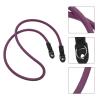 Gadpiparty Camera Elastic Shoulder Strap with Climbing Rope for DSLR and Mirrorless Cameras, Microfiber Safety Neck Strap Adjustable for Outdoor Photography, Purple view 4