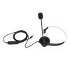 IGENBENFG H360-3.5MV 3.5mm Office Headset, Monaural Call Center Headset with Speaker Volume Control and Mic Mute, Wired Telephone Headset for Home Office and Telemarketing, ABS Material wi view 1
