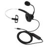 IGENBENFG H360-3.5MV 3.5mm Office Headset, Monaural Call Center Headset with Speaker Volume Control and Mic Mute, Wired Telephone Headset for Home Office and Telemarketing, ABS Material wi view 2