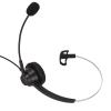 IGENBENFG H360-3.5MV 3.5mm Office Headset, Monaural Call Center Headset with Speaker Volume Control and Mic Mute, Wired Telephone Headset for Home Office and Telemarketing, ABS Material wi view 4