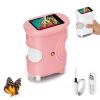 1000X Handheld Microscope, 4K 2.0" Screen Educational Science Kit Digital Microscope, Rechargeable Mini Pocket Microscope, Used as a Birthday(Pink) view 1