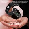 Sqrutri Smart Rings for CouplesHealth Rings for Men & Women, 24/7 Track Heart Rate, Sleep, SpO2, Stress, HRV & Cycles. 5ATM Waterproof, iOS/Android, No Subscription. (Pink, 10 (20mm)) view 2