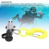 Diving Air Nozzle, Brass Plated Chrome ABS Multi Purpose Tool for Blowing Dust Cleaning Equipment Inflating Items, with Universal Interface for Diving and Photography Gear view 2