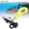 Diving Air Nozzle, Brass Plated Chrome ABS Multi Purpose Tool for Blowing Dust Cleaning Equipment Inflating Items, with Universal Interface for Diving and Photography Gear view 3