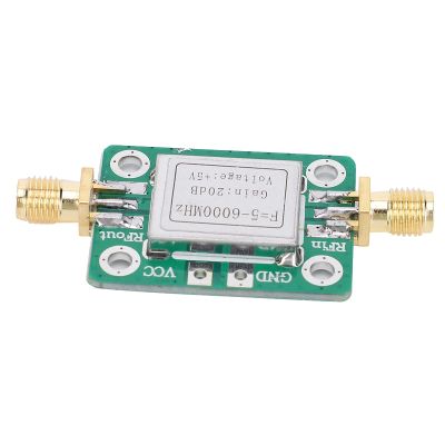 Acouto RF Module Ultra Wideband Medium Power Amplifier 5M-6GHz with Shielding Box/Cover and 20dB Gain, Portable and